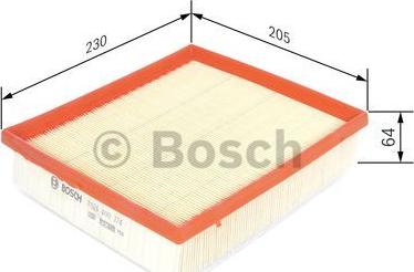 BOSCH F 026 400 374 - Õhufilter onlydrive.pro