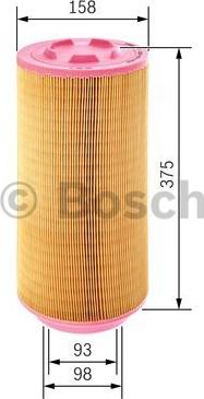 BOSCH F 026 400 252 - Air Filter, engine onlydrive.pro