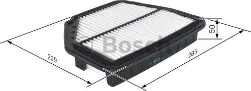 BOSCH F 026 400 203 - Air Filter, engine onlydrive.pro