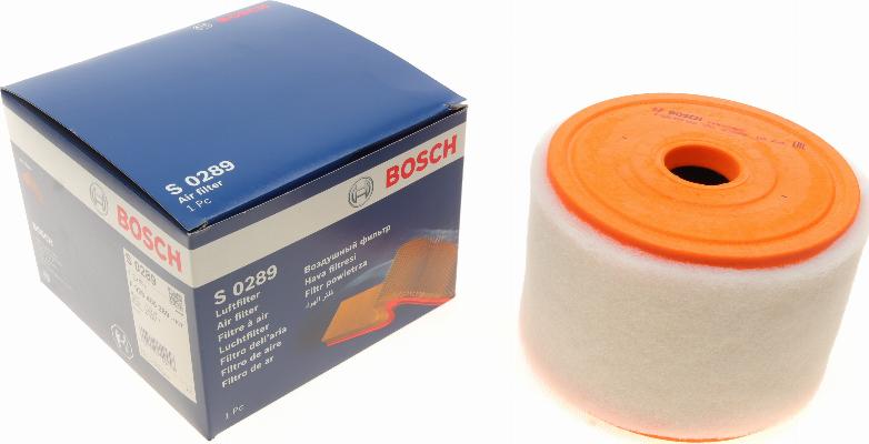 BOSCH F 026 400 289 - Воздушный фильтр, двигатель onlydrive.pro