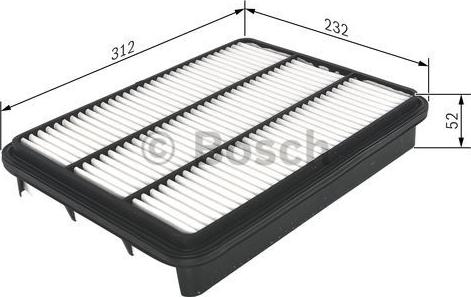 BOSCH F 026 400 225 - Air Filter, engine onlydrive.pro