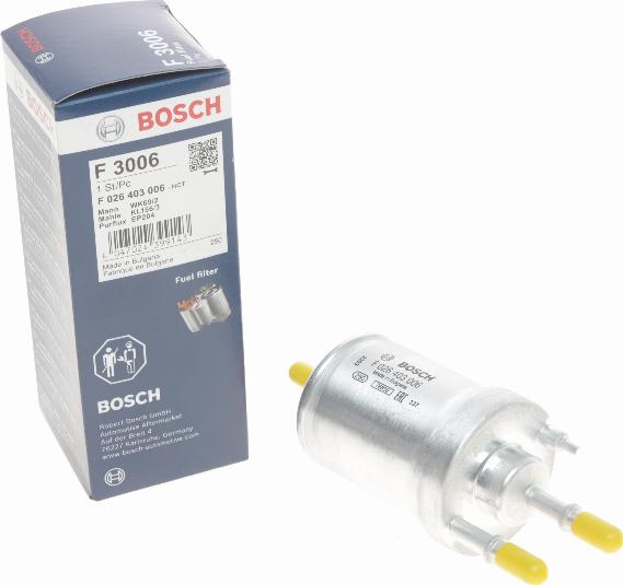 BOSCH F 026 403 006 - Fuel filter onlydrive.pro