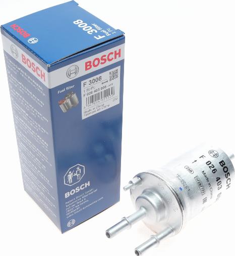 BOSCH F 026 403 008 - Polttoainesuodatin onlydrive.pro