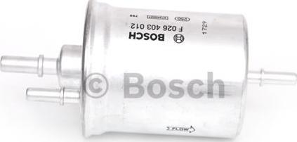 BOSCH F 026 403 012 - Degvielas filtrs onlydrive.pro