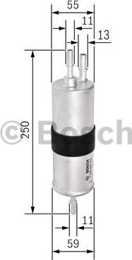 BOSCH F 026 403 754 - Fuel filter onlydrive.pro