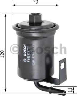 BOSCH F 026 403 757 - Fuel filter onlydrive.pro