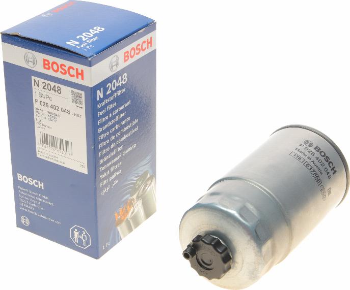 BOSCH F 026 402 048 - Fuel filter onlydrive.pro