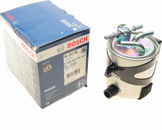 BOSCH F 026 402 016 - Kütusefilter onlydrive.pro