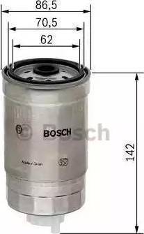 BOSCH F 026 402 010 - Degvielas filtrs onlydrive.pro