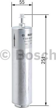 BOSCH F 026 402 085 - Degvielas filtrs onlydrive.pro