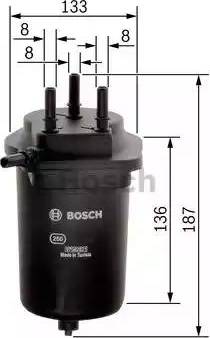 BOSCH F 026 402 074 - Polttoainesuodatin onlydrive.pro