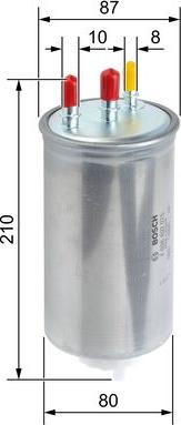 BOSCH F 026 402 075 - Fuel filter onlydrive.pro