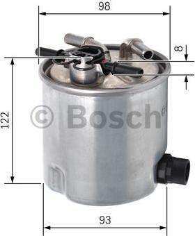 BOSCH F 026 402 072 - Fuel filter onlydrive.pro