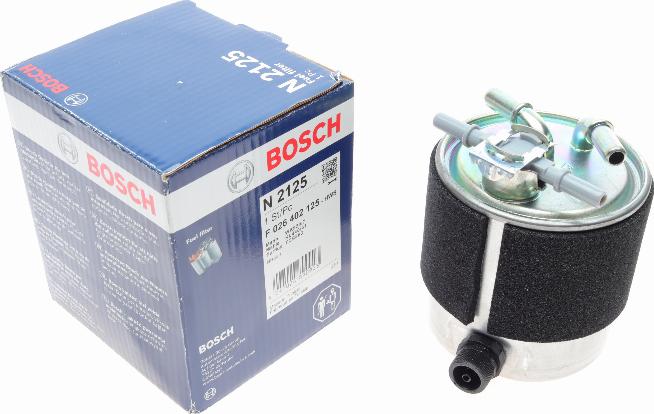 BOSCH F 026 402 125 - Polttoainesuodatin onlydrive.pro