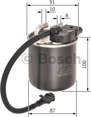 BOSCH F 026 402 840 - Топливный фильтр onlydrive.pro