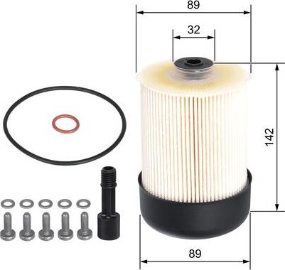 BOSCH F 026 402 857 - Kütusefilter onlydrive.pro