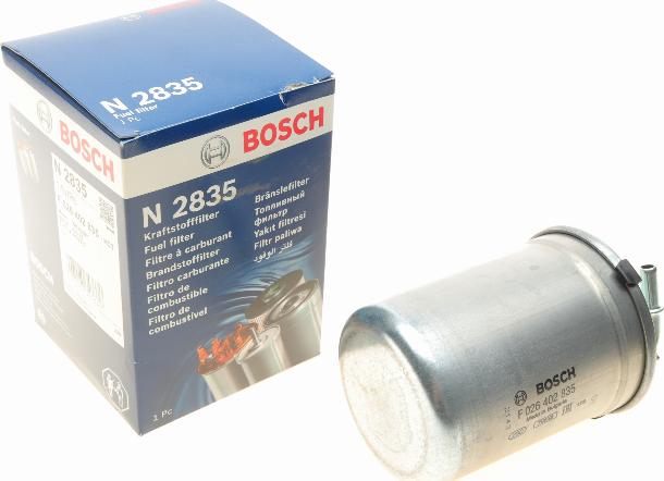 BOSCH F 026 402 835 - Fuel filter onlydrive.pro