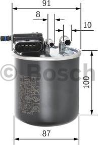 BOSCH F 026 402 837 - Degvielas filtrs onlydrive.pro