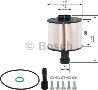 BOSCH F 026 402 825 - Polttoainesuodatin onlydrive.pro