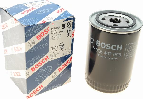 BOSCH F 026 407 053 - Oil Filter onlydrive.pro