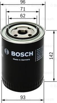 BOSCH F 026 407 053 - Oil Filter onlydrive.pro