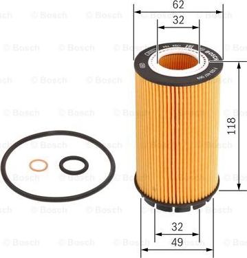 BOSCH F 026 407 069 - Oil Filter onlydrive.pro