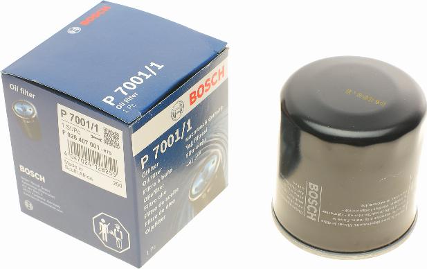 BOSCH F 026 407 001 - Öljynsuodatin onlydrive.pro