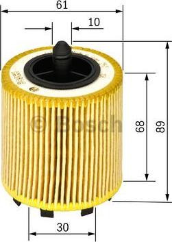 BOSCH F 026 407 016 - Oil Filter onlydrive.pro