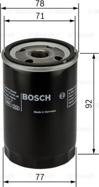 BOSCH F 026 407 017 - Oil Filter onlydrive.pro