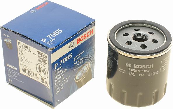 BOSCH F 026 407 085 - Oil Filter onlydrive.pro