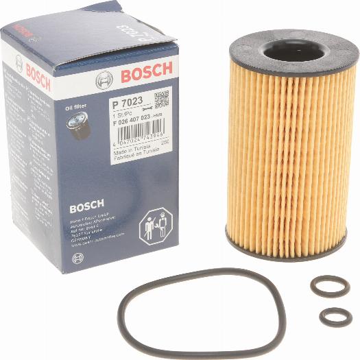 BOSCH F 026 407 023 - Масляный фильтр onlydrive.pro