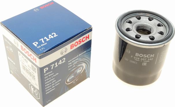 BOSCH F 026 407 142 - Eļļas filtrs onlydrive.pro