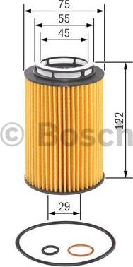 BOSCH F 026 407 158 - Oil Filter onlydrive.pro