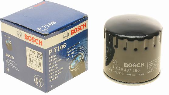 BOSCH F 026 407 106 - Масляный фильтр onlydrive.pro