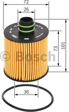 BOSCH F 026 407 108 - Oil Filter onlydrive.pro