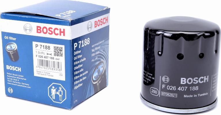 BOSCH F 026 407 188 - Öljynsuodatin onlydrive.pro