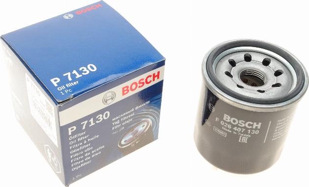 BOSCH F 026 407 130 - Масляный фильтр onlydrive.pro