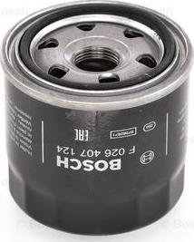 BOSCH F 026 407 124 - Õlifilter onlydrive.pro