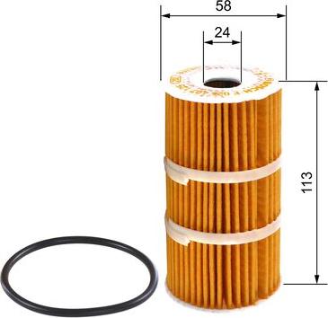 BOSCH F 026 407 125 - Oil Filter onlydrive.pro