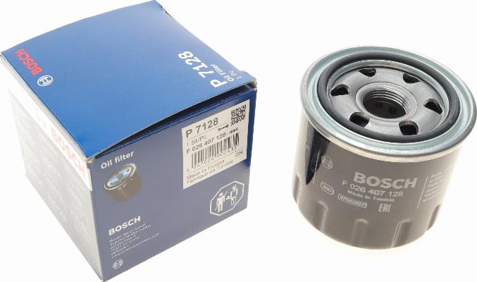 BOSCH F 026 407 128 - Oil Filter onlydrive.pro
