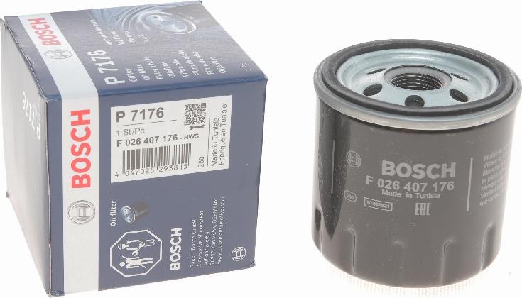 BOSCH F 026 407 176 - Oil Filter onlydrive.pro