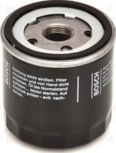 BOSCH F 026 407 176 - Oil Filter onlydrive.pro