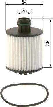 BOSCH F 026 407 259 - Oil Filter onlydrive.pro