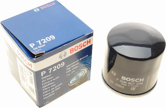 BOSCH F 026 407 209 - Eļļas filtrs onlydrive.pro