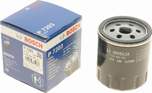 BOSCH F 026 407 203 - Oil Filter onlydrive.pro