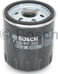 BOSCH F 026 407 203 - Õlifilter onlydrive.pro