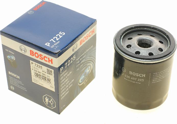 BOSCH F 026 407 225 - Eļļas filtrs onlydrive.pro