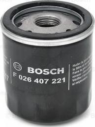 BOSCH F 026 407 221 - Oil Filter onlydrive.pro