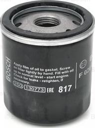 BOSCH F 026 407 221 - Oil Filter onlydrive.pro