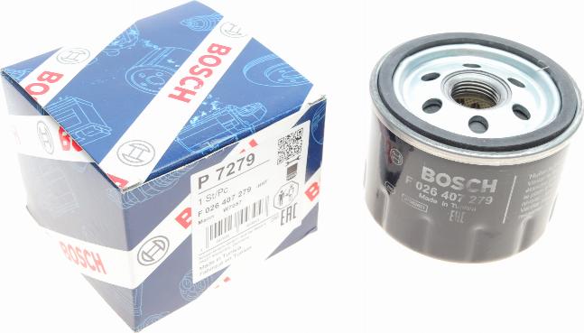 BOSCH F 026 407 279 - Eļļas filtrs onlydrive.pro